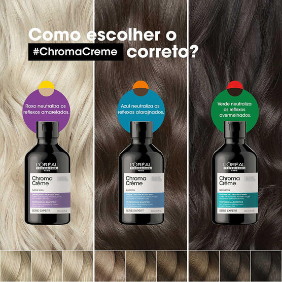 LOREAL PRO CHROMA CREME  SHMP 300ML